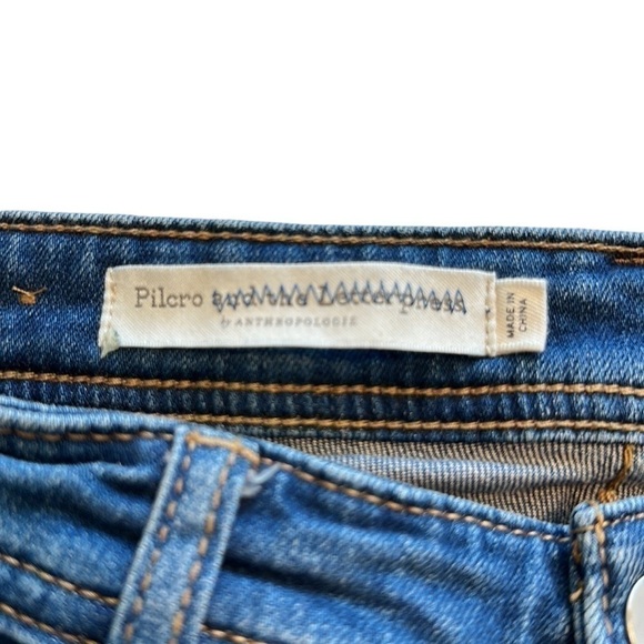 Anthropologie Pilcro and The Letterpress Slim Straight Jeans - Size / 26 - Picture 5 of 16